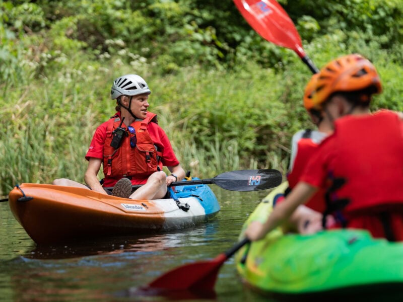 Instructor In Kayak
